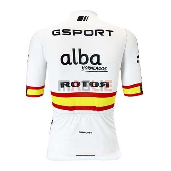 Maglia Teika BH Campione Spagna Manica Corta 2020 Bianco - Clicca l'immagine per chiudere